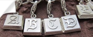 Gutenberg Buchstabenanhänger
